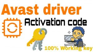 avast driver updater activation code 2019