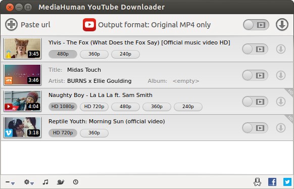 for android instal MediaHuman YouTube Downloader 3.9.9.86.2809