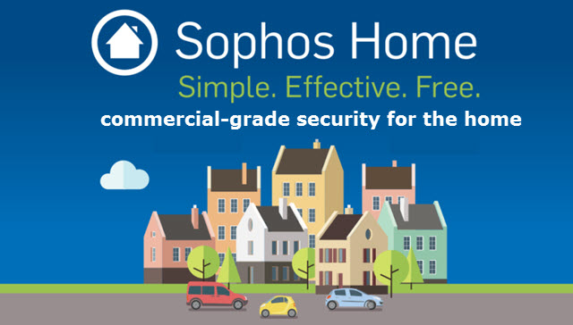 sophos home download will not open
