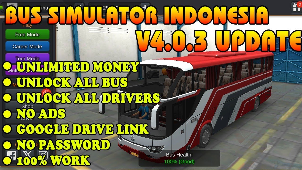 Find Your Route with Bus Simulator Indonesia Mod Apk Free Download